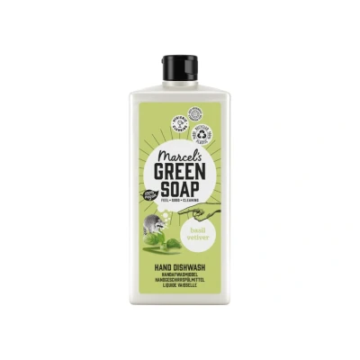 Afbeelding van 2+2 gratis2+2 gratis: Marcel&#039;s Green Soap Afwasmiddel Basilicum &amp; Vetiver Gras 500 ml