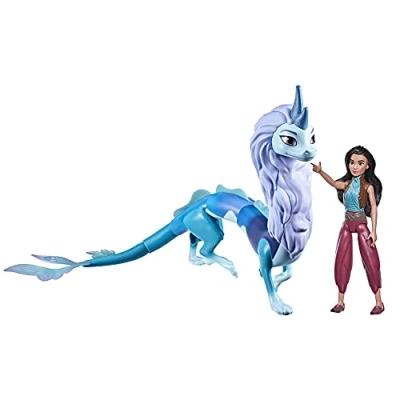 Afbeelding van Hasbro Disney Princess Raya en de laatste draak, Sisu meerkleurig, waterspeelgoed voor kinderen, vanaf 3 jaar, F2941, meerkleurig