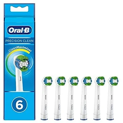 Afbeelding van Oral B Precision Clean Opzetborstels CleanMaximiser 6 stuk(s) Wit