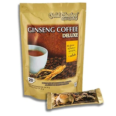 Afbeelding van Ginseng Coffee Deluxe oploskoffie, 20 sticks à g