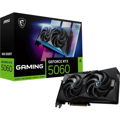 Afbeelding van MSI GeForce RTX 5060 8G GAMING OC NVIDIA 8 GB GDDR7