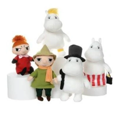 Image de 6,5 Peluches Moomin Snorkmaiden (cheveux jaunes)