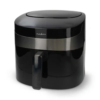 Afbeelding van Nedis SmartLife Heteluchtfriteuse Wi Fi 7,2 l Tijdschakelaar: 240 min Aantal vooraf ingestelde programma&#039;s: 8 Digitaal Android / IOS Zwart