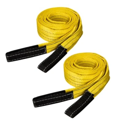 Afbeelding van hzexun Set van 2 ronde hefriemen, 3 m x 5 cm, hefriem, draagkracht 4,2 ton, polyester