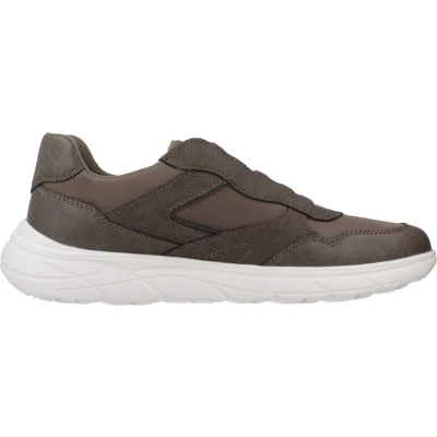 Afbeelding van Geox U Portello A Sneakers voor heren, grijs.