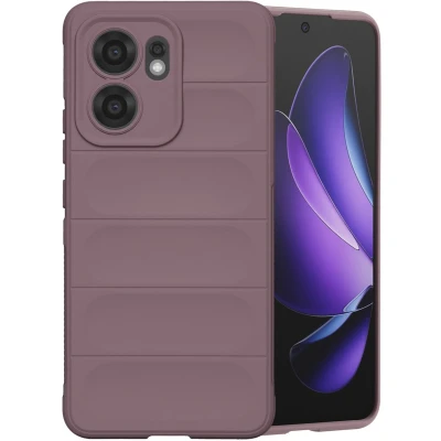 Afbeelding van imoshion EasyGrip Backcover voor de Oppo Reno 13 F (5G) Paars