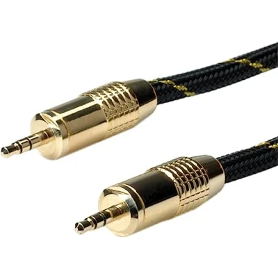 Afbeelding van ROLINE GOLD audio kabel 3,5mm Male/Male, 10 m