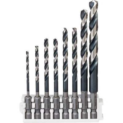 Afbeelding van Bosch Accessories 2608577140 Metaal spiraalboorset 2.50 mm, 3.30 4.20 5.50 6.80 8.50 mm 8 stuk(s)