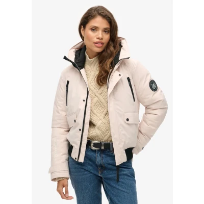 Afbeelding van Superdry CITY Jas, Dames, Maat: 42, Off grey