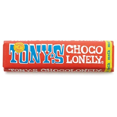 Afbeelding van Chocolade Tony&#039;s Chocolonely melk reep 50gr