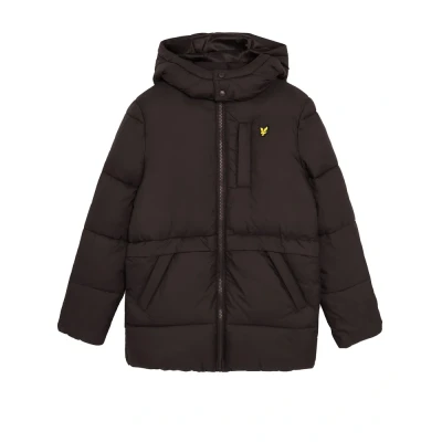 Afbeelding van Lyle &amp; Scott Quilted COAT Wintermantel voor kinderen, Maat: 122/128, Jet black