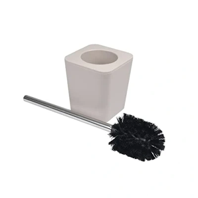 Afbeelding van Toiletborstel kunststof taupe