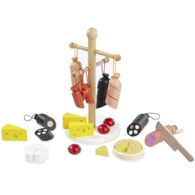 Afbeelding van howa Houten Winkel Accessoires &quot;Worst en kaas&quot; 4858