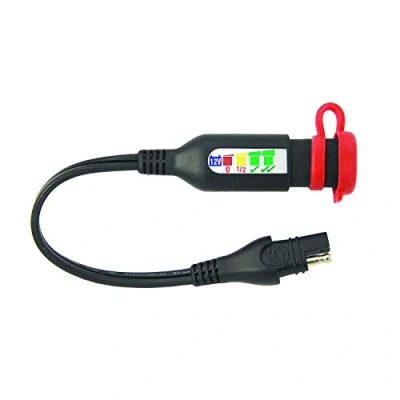 Afbeelding van TecMate Optimate MONITOR O 125 batterijstatusmonitor/laadsysteem voor 12 V loodbatterijen, met SAE seriële aansluiting