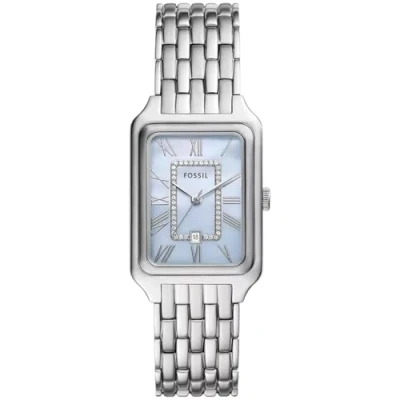Afbeelding van Fossil Raquel ES5402 Horloge Staal Zilverkleurig Ø 30 mm