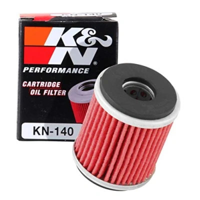 Afbeelding van K&amp;N Powersports Oliefilter patroon 38 x 46 mm, compatibel met Yamaha, Gas, Husqvarna, Fantic (KN 140)