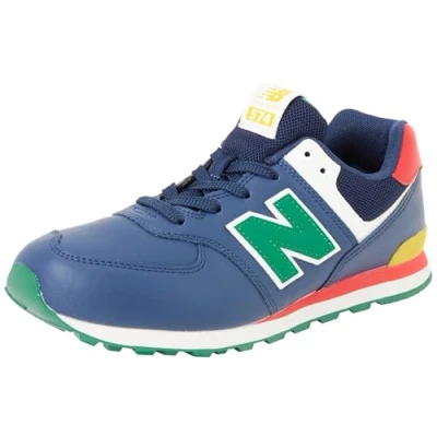 Afbeelding van New Balance Garçon 574 Basket, Nb Navy, 35.5 EU
