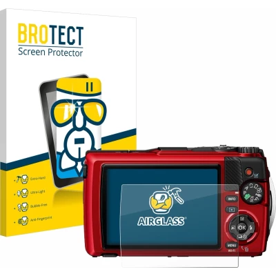 Afbeelding van BROTECT Screenprotector voor Olympus OM System Tough TG 7 Folie Beschermfolie Beschermglas transparant