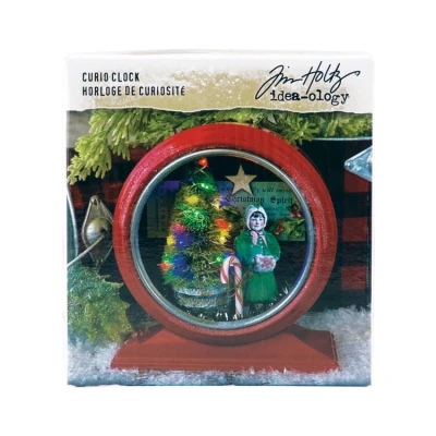 Afbeelding van Idea ology Tim Holtz Curio Clock Christmas (TH94282)