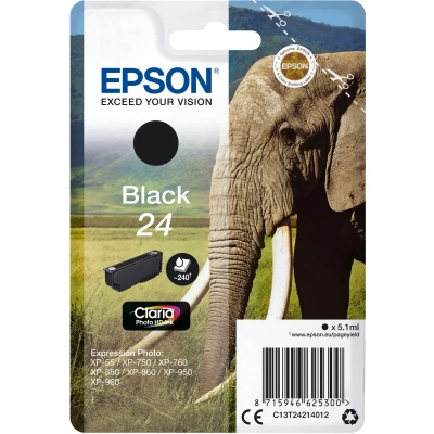 Afbeelding van Epson 24 Inktcartridge zwart
