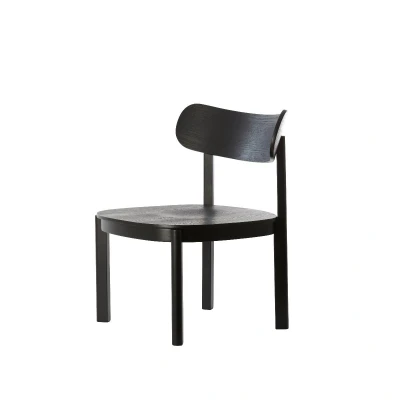 Afbeelding van Light &amp; Living Eetkamerstoel Jabugo Rubberhout Zwart