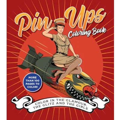 Afbeelding van Chartwell Coloring Books Pin Ups Book