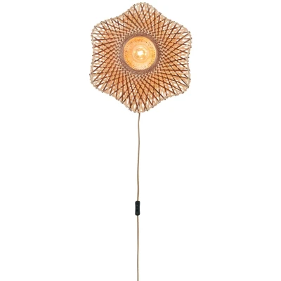Afbeelding van Wall Lamp MADURA Bamboo