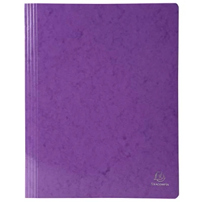 Afbeelding van Exacompta Iderama ordner, A4, 355 g/m², plat, 25 stuks, violet