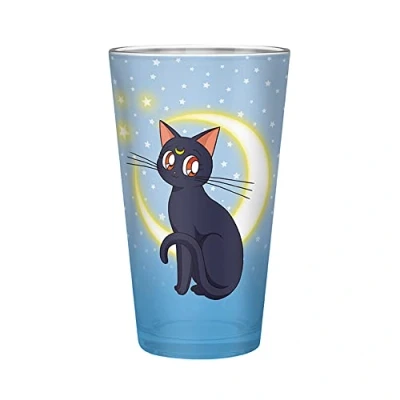 Afbeelding van SAILOR Moon XL Glas 400 ml Luna &amp; Artemis
