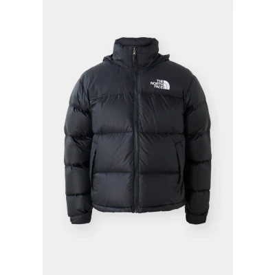 Afbeelding van The North Face heren Puffer jas met donsvulling en ritszakken in de kleur Zwart, maat: S