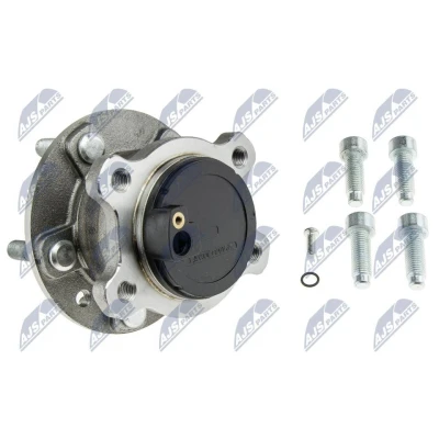 Afbeelding van NTY KLT VV 026 Wiellagerset Achteras, Achteras links, rechts Met wielnaaf, ingebouwde ABS sensor VOLVO: V40 Hatchback