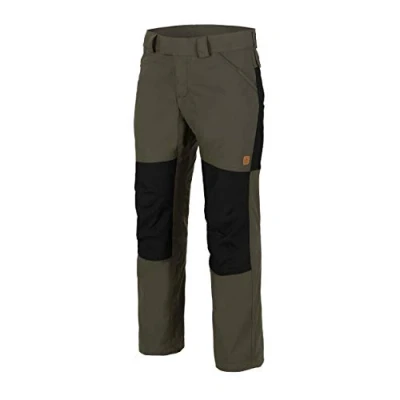 Afbeelding van Helikon Tex Woodsman broek, zwart, Taiga groen/zwart, 34W / 34L, groen/zwart
