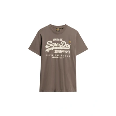 Afbeelding van Superdry Tshirt print, Heren, Maat: Medium, Riff white
