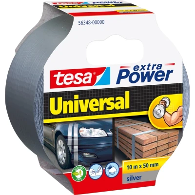 Afbeelding van Plakband Tesa 50mmx10m extra Power zilver