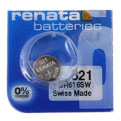 Afbeelding van Renata 321 SR616SW knoopcel 1,55 V kwikvrij