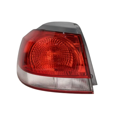 Afbeelding van TYC 11 11434 01 2 Achterlicht Links Buitenste deel Chroom Zonder lamphouder VOLKSWAGEN: GOLF 6