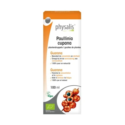 Afbeelding van Physalis Liquide Gouttes de plantes Paullinia Cupana