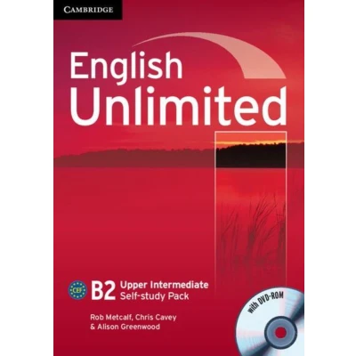Afbeelding van English Unlimited Upp Int self study pack (wb + dvd rom)
