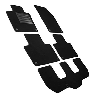 Afbeelding van MTM SP 5155 Op maat gemaakte velours vloermatten voor Volvo XC90 II 7 zits (ook Plug in en Mild Hybrid) 2015&gt;