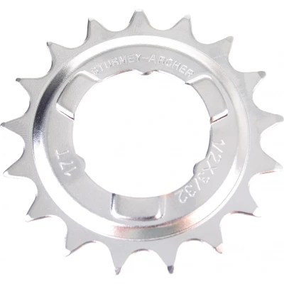 Afbeelding van Tandwiel Sturmey Archer 17T 3/32 doorgezet verchroomd