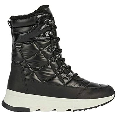 Afbeelding van Geox D Falena B Abx enkellaarzen voor dames, zwart.