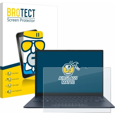 Afbeelding van BROTECT Screenprotector voor ASUS ZenBook 14 OLED UX3405 Folie Beschermfolie Beschermglas matte