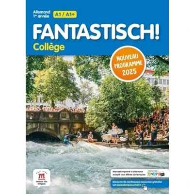 Afbeelding van FANTASTISCH 1RE ANNEE ALLEMAND LIVRE ELEVE NIV.A1 A1+
