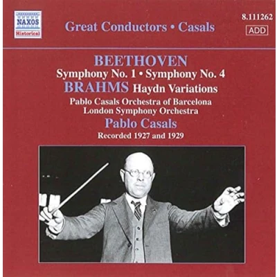 Afbeelding van Pablo Casals Symph. 1&amp;4/Haydn Variations (CD)