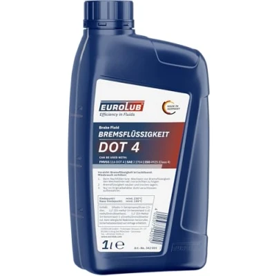Afbeelding van EUROLUB DOT4 DOT 4 542001 Remvloeistof 1