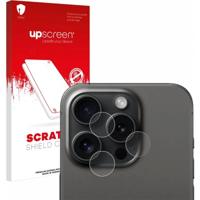 Afbeelding van upscreen Screenprotector voor Apple iPhone 15 Pro (ALLEEN Camera Lens) Folie Beschermfolie transparant
