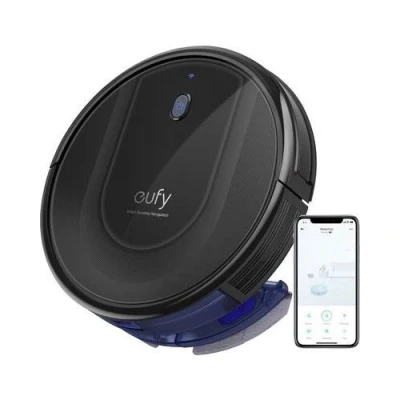 Image de Eufy RoboVac G10 Hybrid Nettoyant sol robot sans sac noir