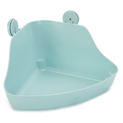 Afbeelding van Beeztees Hoektoilet Rodet Dierenverblijf 32x22x14.5 cm Mintgroen