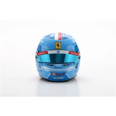 Image de Casque Looksmart Charles Leclerc Scuderia Ferrari GP F1 Miami 2024 Echelle 1/5