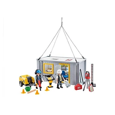 Afbeelding van Playmobil Plus 9843 Arbeiders en Container
